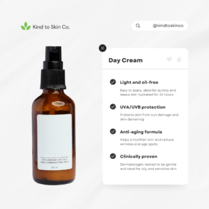 White and Black Simple UI Skincare Product Features Instagram Post